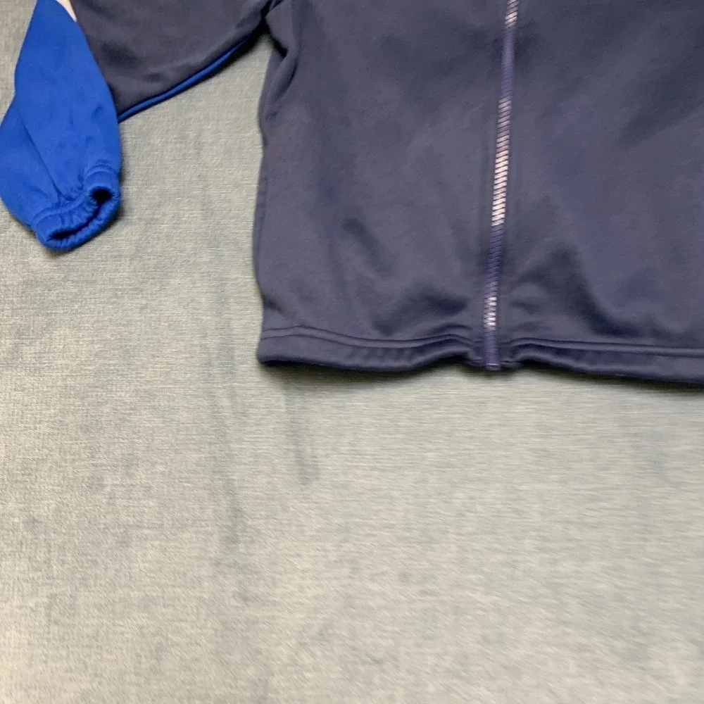 Nike Tracksuit Jacket Boys Multi Colorblock Swoosh Mock Neck Full Zip Winter